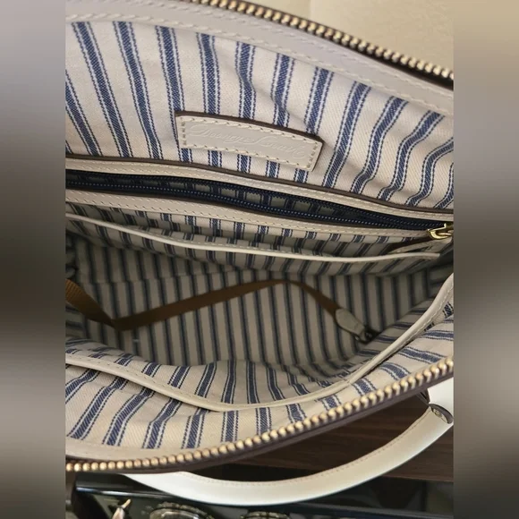 DOONEY AND BOURKE Beacon Woven Domed Satchel NWOT - Picture 4 of 10